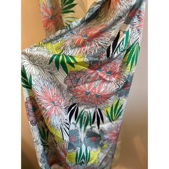 Anthro Corey Lynn Calter Metallic Party Jumpsuit Wide Leg 14 NWT - Picture 11 of 12